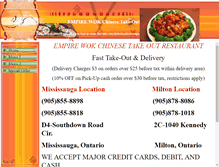 Tablet Screenshot of empirewokchinesetakeout.com